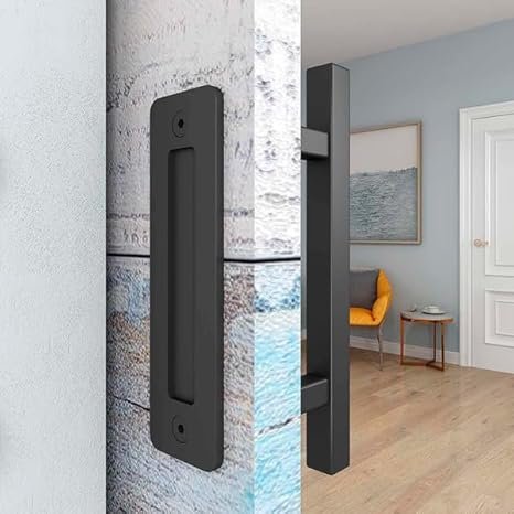 fixação de puxador de porta fixação embutida