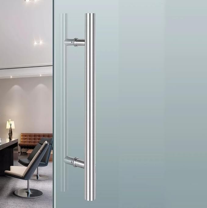 Tipos de fixação de puxador de porta modelo passa porta