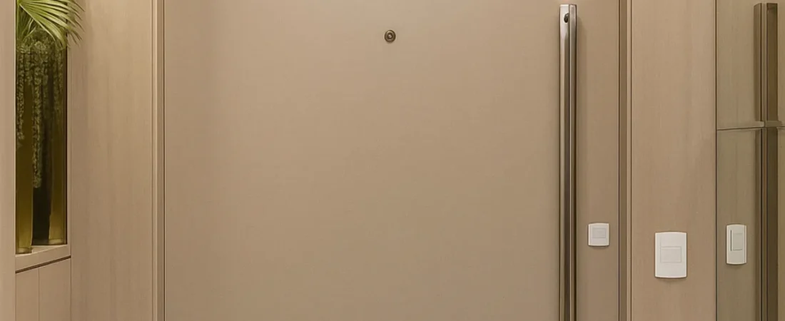 Materiais de puxador de porta: qual escolher para seu projeto